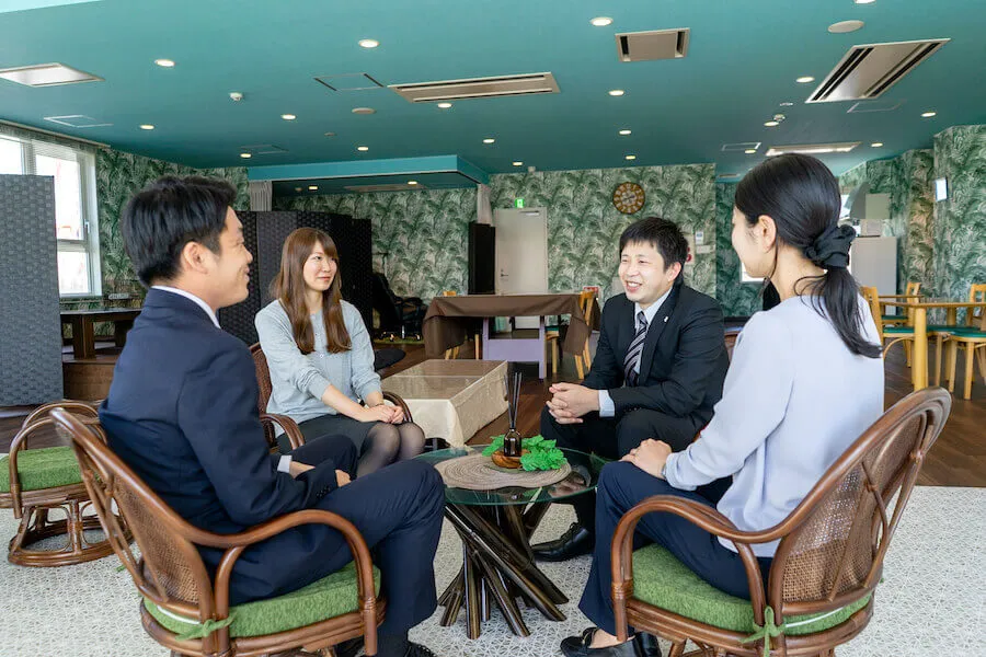 8F・多目的スペースの風景。