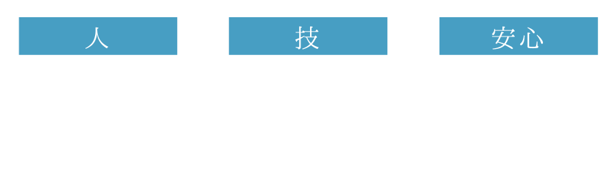 人・技・安心